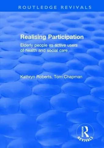 Realising Participation cover