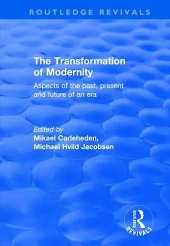 The Transformation of Modernity cover
