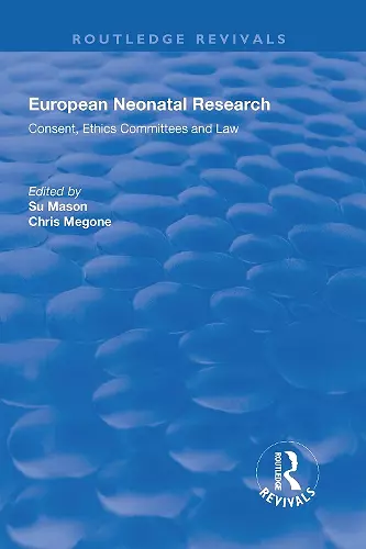 European Neonatal Research cover