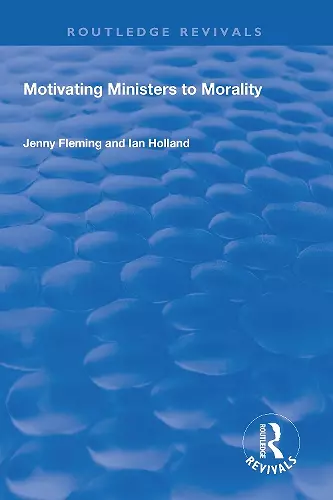 Motivating Ministers to Morality cover