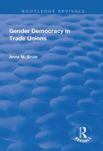 Gender Democracy in Trade Unions cover