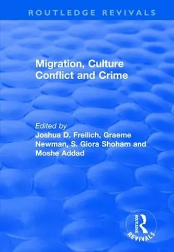 Migration, Culture Conflict and Crime cover