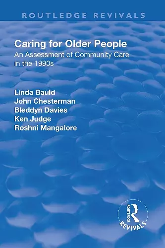 Caring for Older People cover