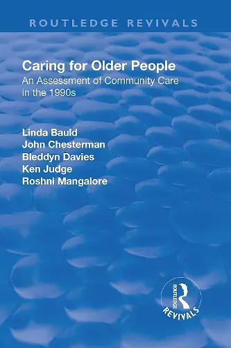 Caring for Older People cover