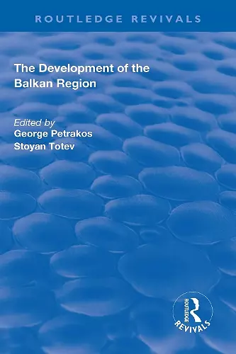 The Development of the Balkan Region cover