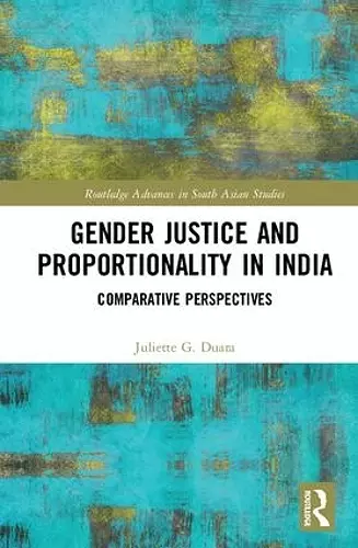 Gender Justice and Proportionality in India cover