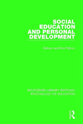 Social Education and Personal Development cover