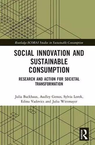 Social Innovation and Sustainable Consumption cover