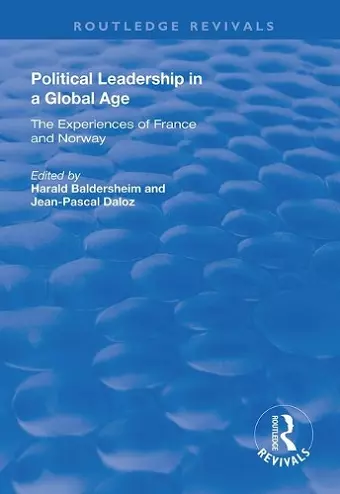 Political Leadership in a Global Age cover