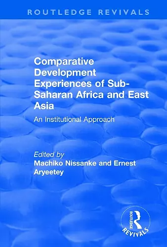 Comparative Development Experiences of Sub-Saharan Africa and East Asia cover