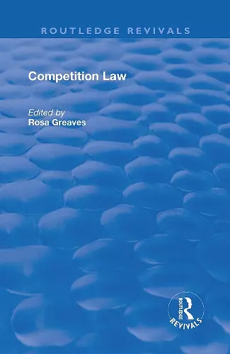 Competition Law cover