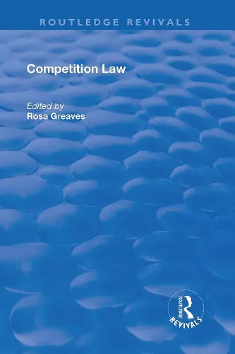 Competition Law cover