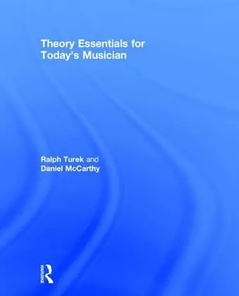 Theory Essentials for Today's Musician (Textbook) cover