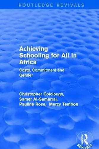 Revival: Achieving Schooling for All in Africa (2003) cover