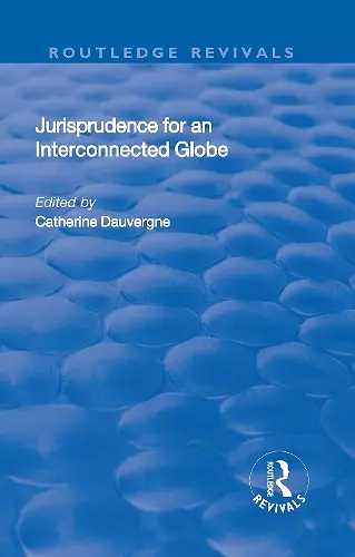 Jurisprudence for an Interconnected Globe cover