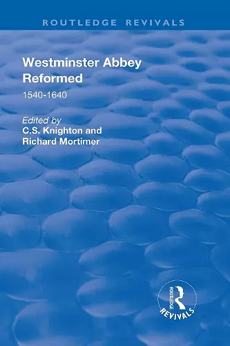 Westminster Abbey Reformed cover