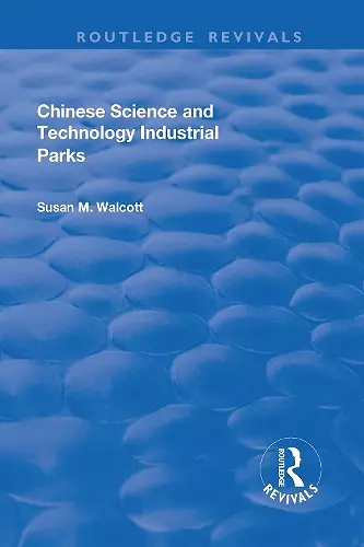 Chinese Science and Technology Industrial Parks cover