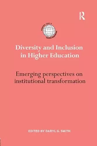 Diversity and Inclusion in Higher Education cover