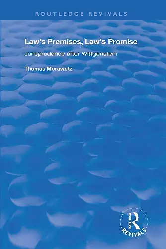 Law's Premises, Law's Promise cover