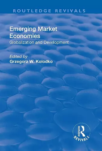 Emerging Market Economies cover