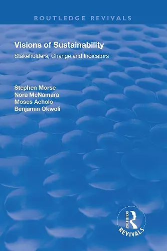 Visions of Sustainability cover