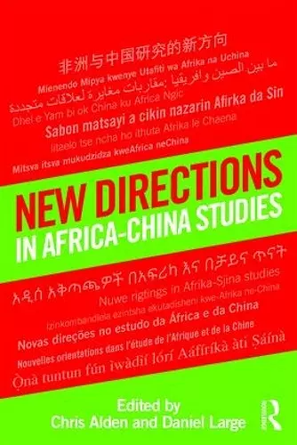 New Directions in Africa–China Studies cover