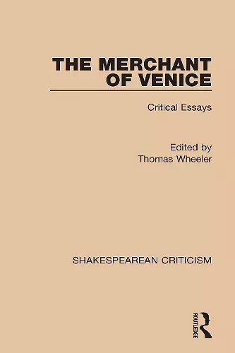 The Merchant of Venice cover