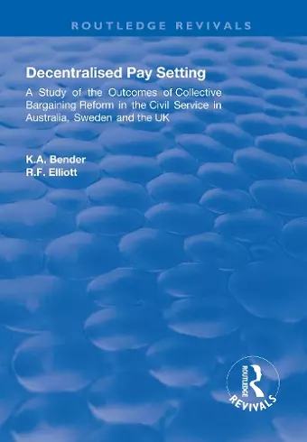 Decentralised Pay Setting cover