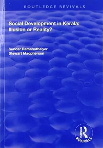 Social Development in Kerala cover