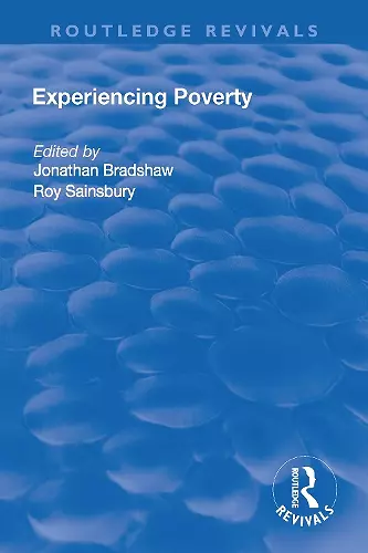 Experiencing Poverty cover