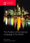 The Position of the German Language in the World cover