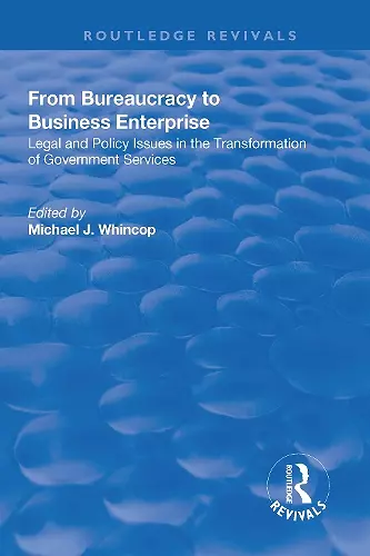 From Bureaucracy to Business Enterprise cover