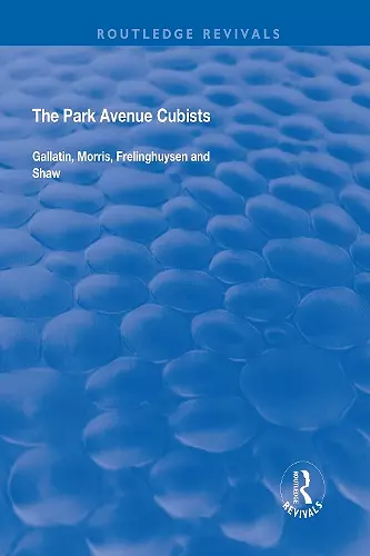 The Park Avenue Cubists cover