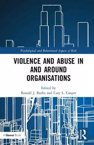 Violence and Abuse In and Around Organisations cover