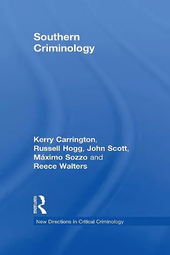 Southern Criminology cover