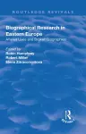 Biographical Research in Eastern Europe cover