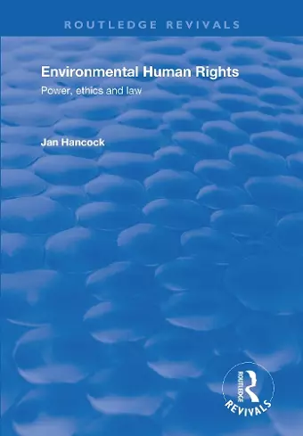 Environmental Human Rights cover