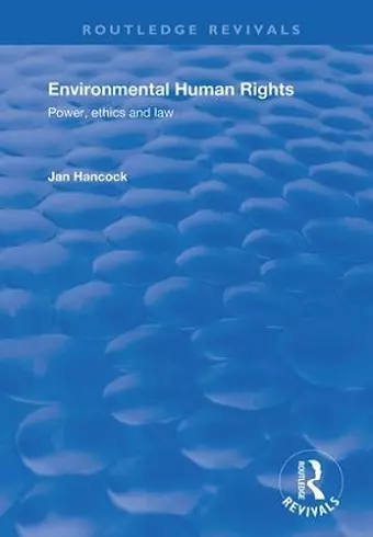 Environmental Human Rights cover