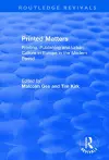 Printed Matters cover