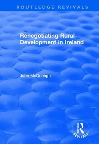 Renegotiating Rural Development in Ireland cover