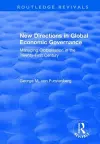 New Directions in Global Economic Governance cover