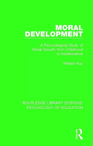 Moral Development cover