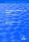 The National Question in Nigeria cover