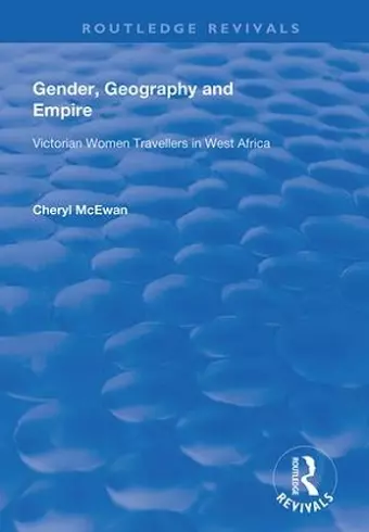 Gender, Geography and Empire cover