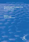 Development and Security in Southeast Asia cover