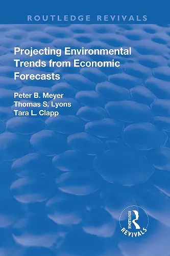 Projecting Environmental Trends from Economic Forecasts cover