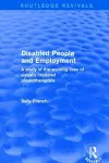 Disabled People and Employment cover