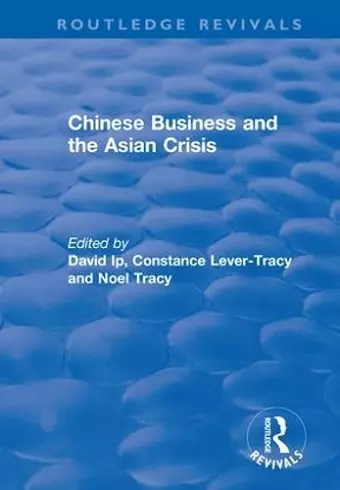 Chinese Business and the Asian Crisis cover