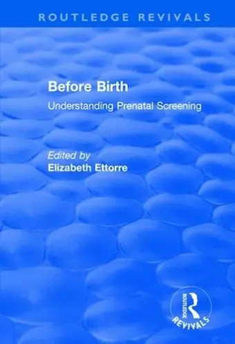 Before Birth cover