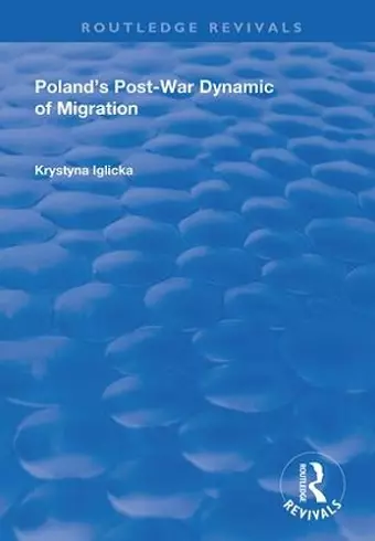 Poland's Post-War Dynamic of Migration cover